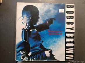 Discos de vinilo: Bobby Brown - Humpin´ Around - Maxi Single sello MCA